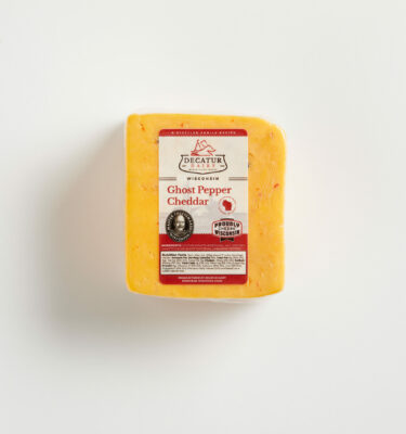Decatur Dairy's Ghost Pepper Cheddar Cheese