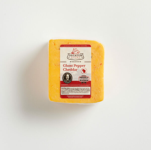 Decatur Dairy's Ghost Pepper Cheddar Cheese
