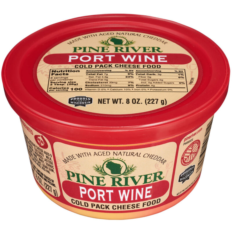 Port Wine Pine River Cheese Spread