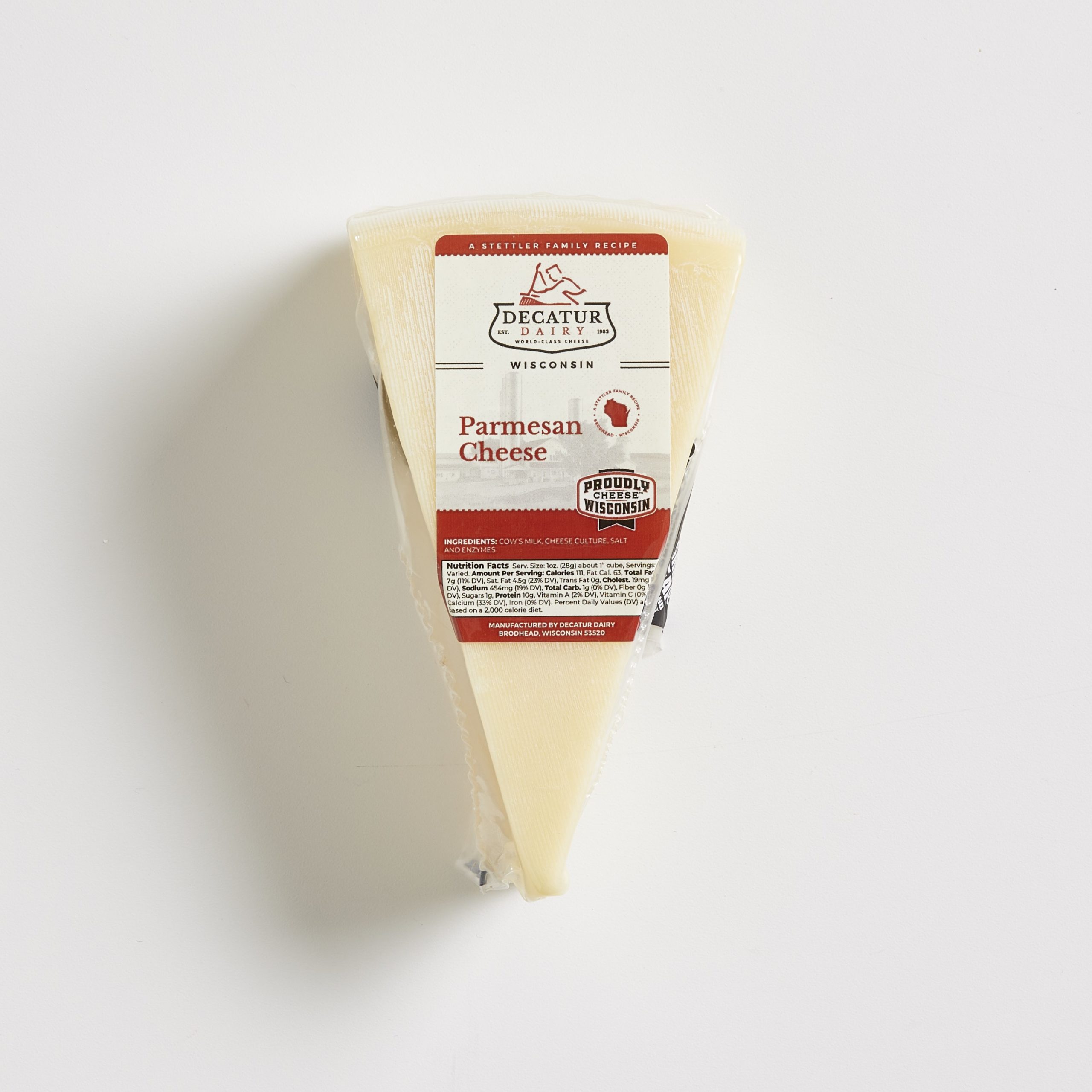 Parmesan (1/2 lb) Decatur Dairy