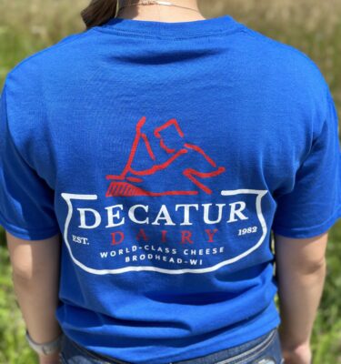 Blue Decatur Dairy Tee