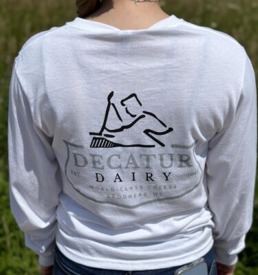 White Decatur Dairy Long Sleeve